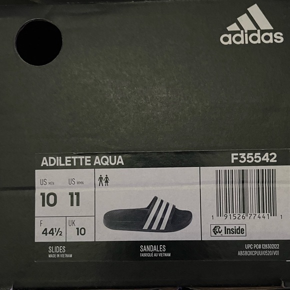 Adidas Adilette Aqua Slide Sandal - Picture 6 of 7